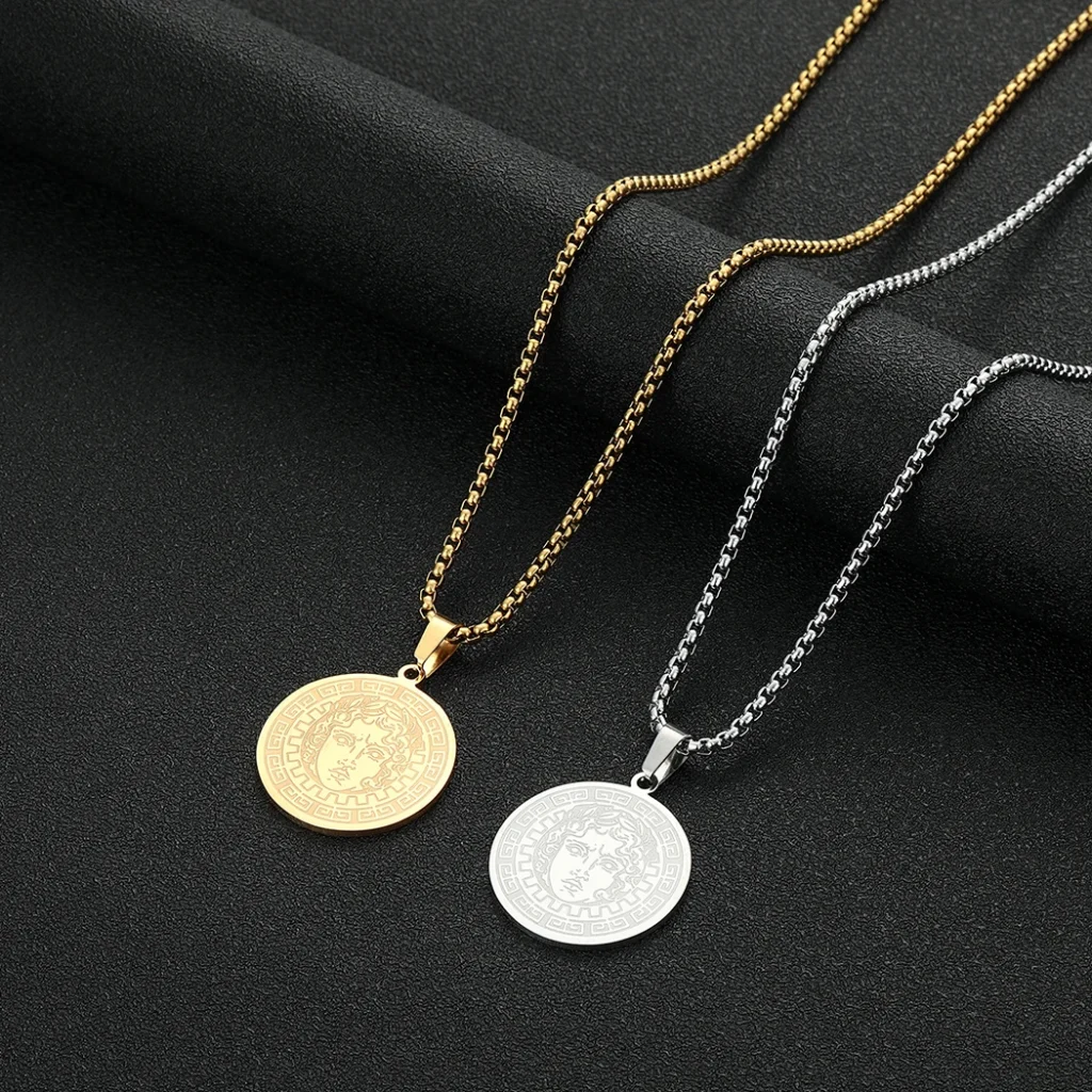 Colar Apolo – Em Aço Inoxidável Inspirado na Mitologia Grega