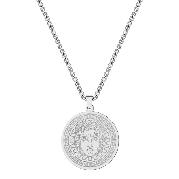 Colar Apolo – Em Aço Inoxidável Inspirado na Mitologia Grega